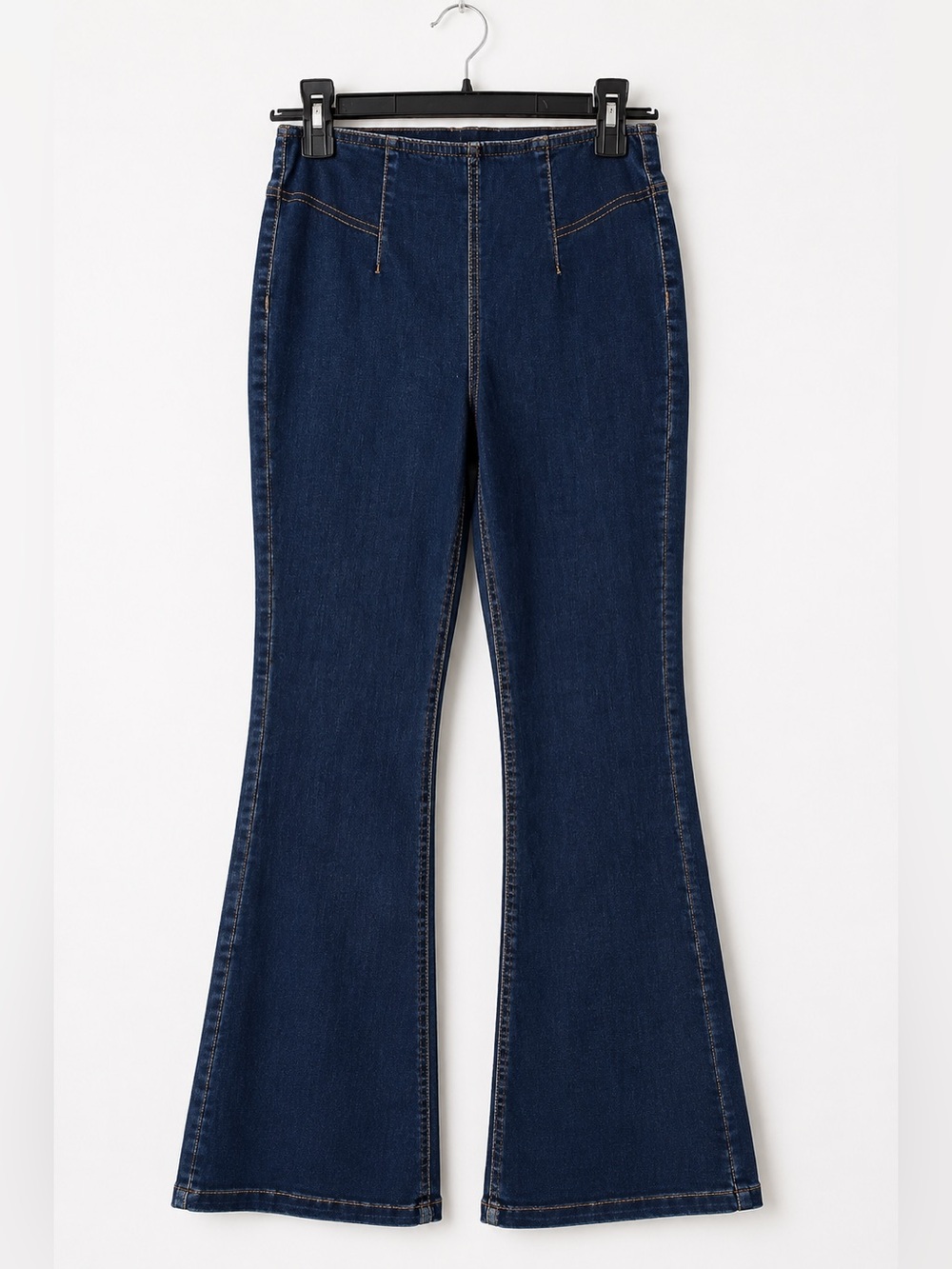 Knox Rose Dark Indigo Flared Jeans